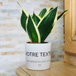 Charger l'image dans la galerie, Pot de fleurs personnalisé avec un texte