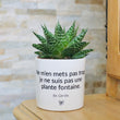 Charger l'image dans la galerie, pot de fleurs personnalisé pas une femme fontaine