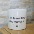 Charger l'image dans la galerie, pot de fleurs personnalisé ici vit la meilleur des mamans