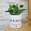 Charger l'image dans la galerie, pot de fleurs personnalisé mamie
