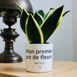 Charger l'image dans la galerie, pot de fleurs son premier pot de fleurs