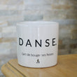 Charger l'image dans la galerie, pot de fleurs personnalisé danse