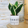 Charger l'image dans la galerie, pot de fleurs personnalisé danse