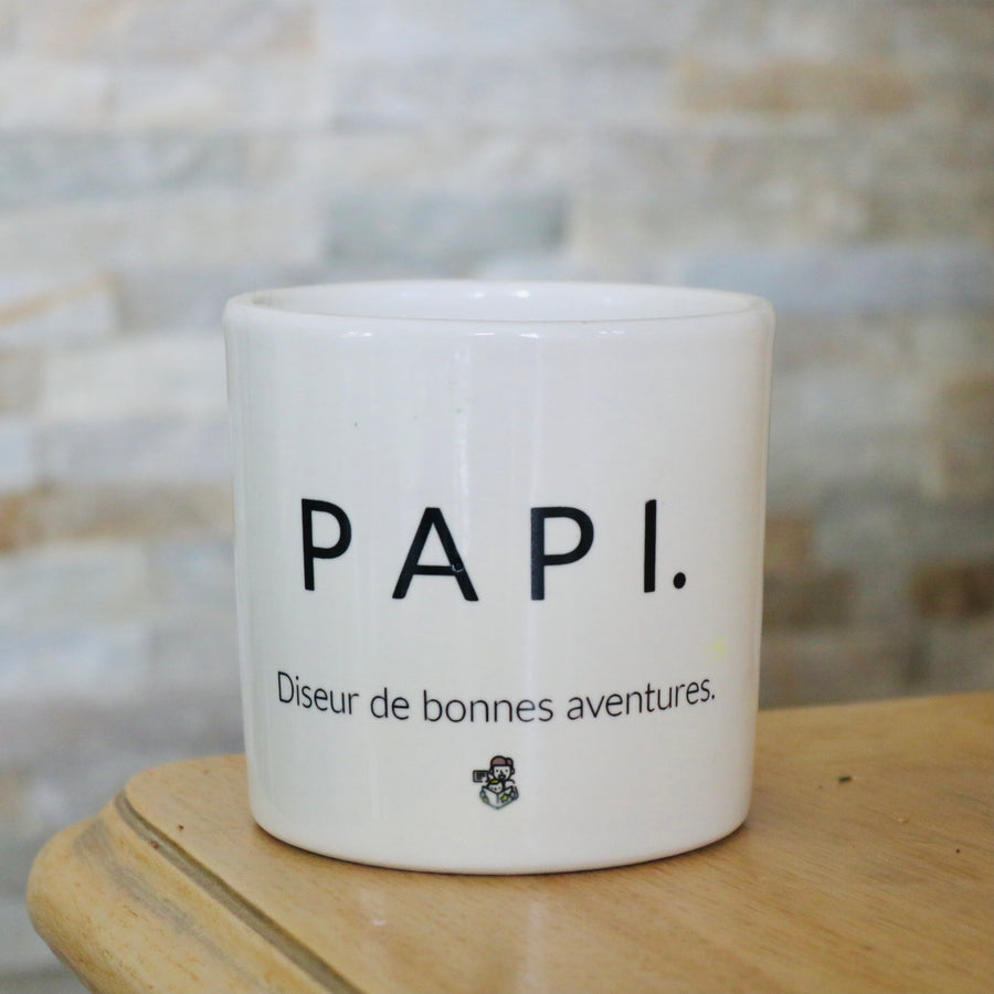 Pot de fleurs Papi  Cadeau original personnalisé pour son Papi