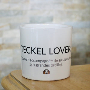 Pot de fleurs - Teckel Lover.