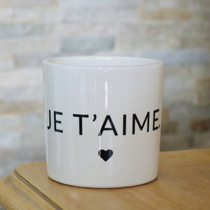 sanoa pots - je t'aime