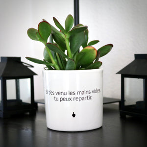 sanoa pots - Si t'es venu les mains vides, tu peux repartir