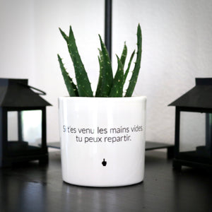 sanoa pots - Si t'es venu les mains vides, tu peux repartir