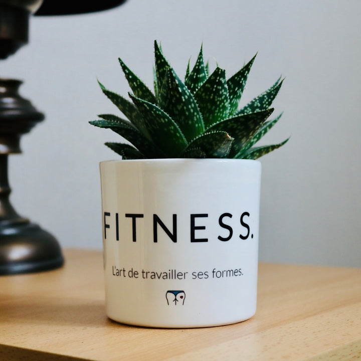 Pot de fleurs Fitness