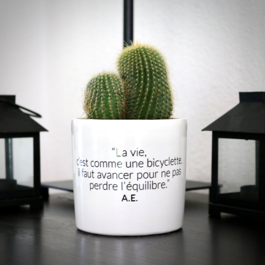 sanoa pots - La vie c'est comme une bicyclette, il faut avancer pour ne pas perdre l'équilibre