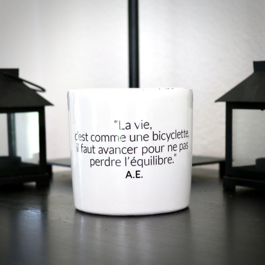 sanoa pots - La vie c'est comme une bicyclette, il faut avancer pour ne pas perdre l'équilibre