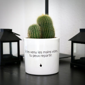 sanoa pots - Si t'es venu les mains vides, tu peux repartir